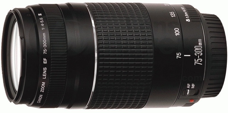 Canon EF 75-300mm f/4-5.6 III: beste prijs - Tweakers