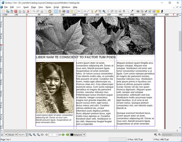 Scribus screenshot (620 pix)