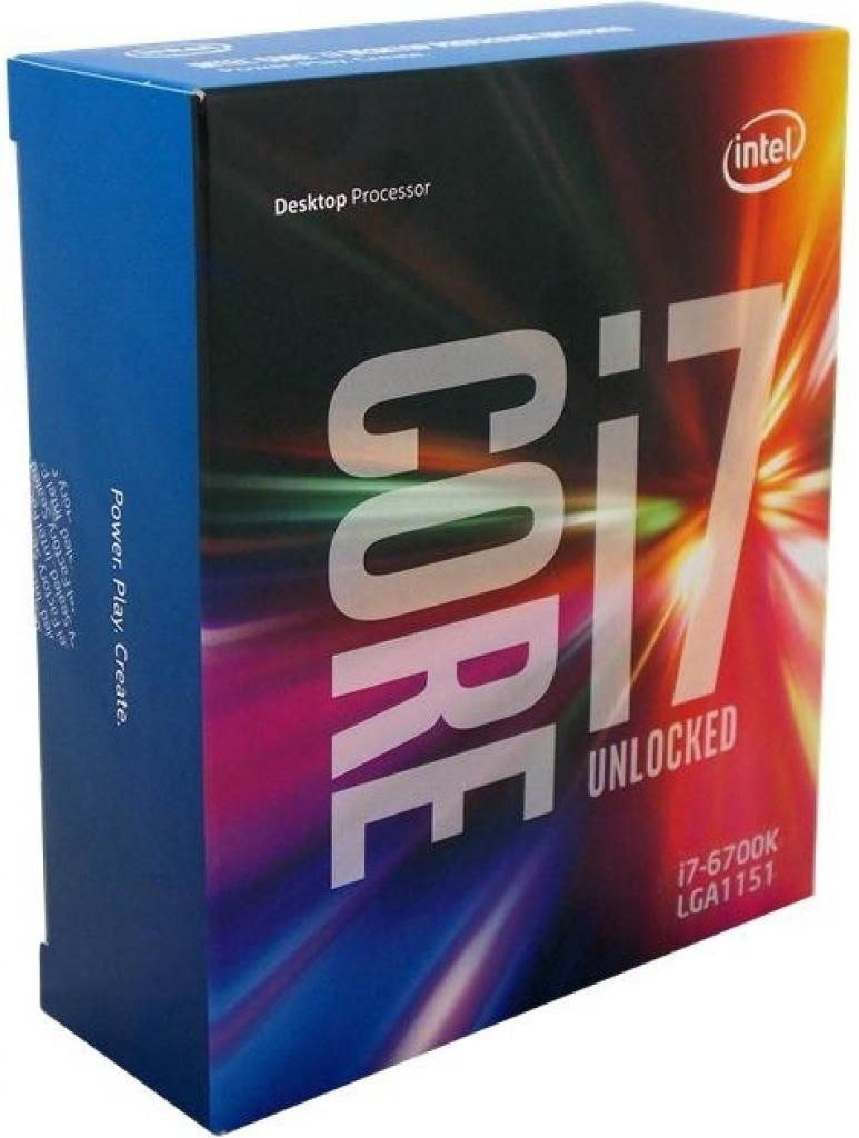 Intel Core i7-6700K CPU 7個セット Specificaties van Intel Core i7-6700K Boxed - Tweakers