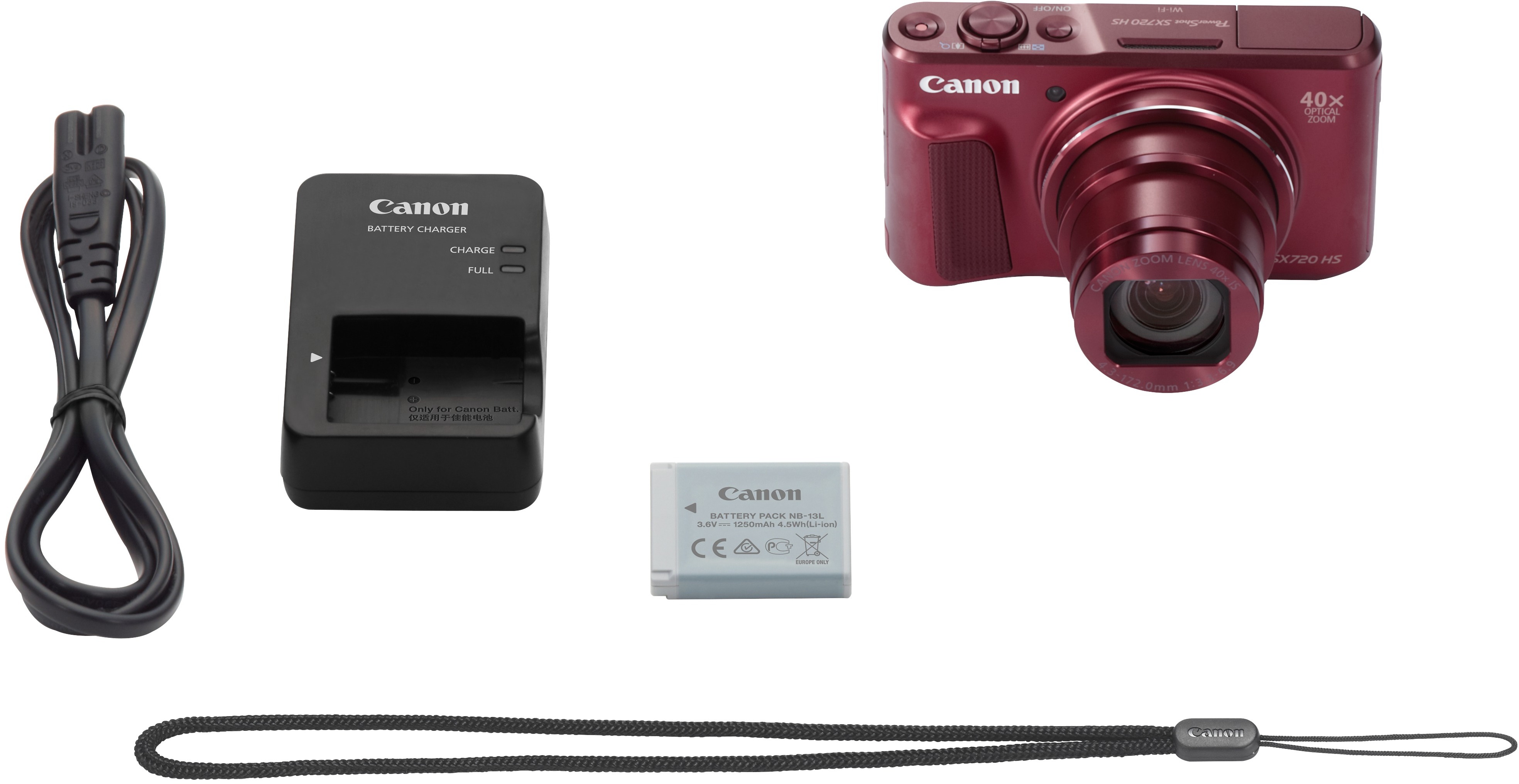 Canon PowerShot SX720 HS Rood: beste prijzen, echte reviews en