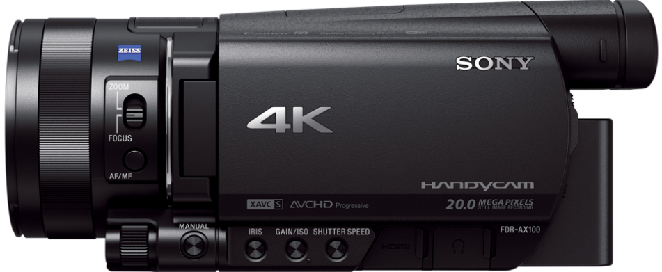 Sony Camcorder FDR-AX100 Zwart: beste prijs - Tweakers
