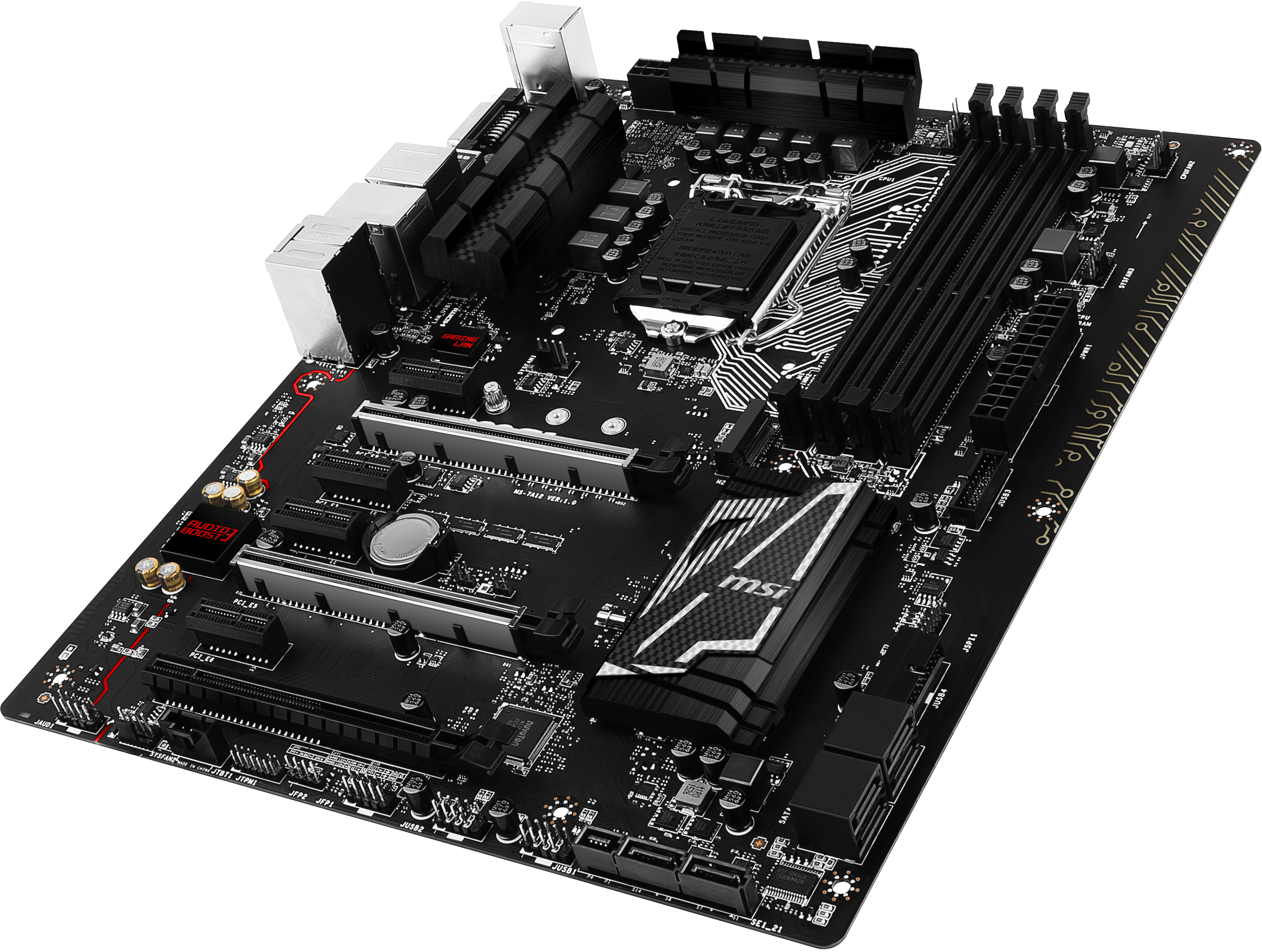 MSI Z170 GAMING PRO CARBON マザーボード Specificaties van MSI Z170A Gaming Pro Carbon - Tweakers