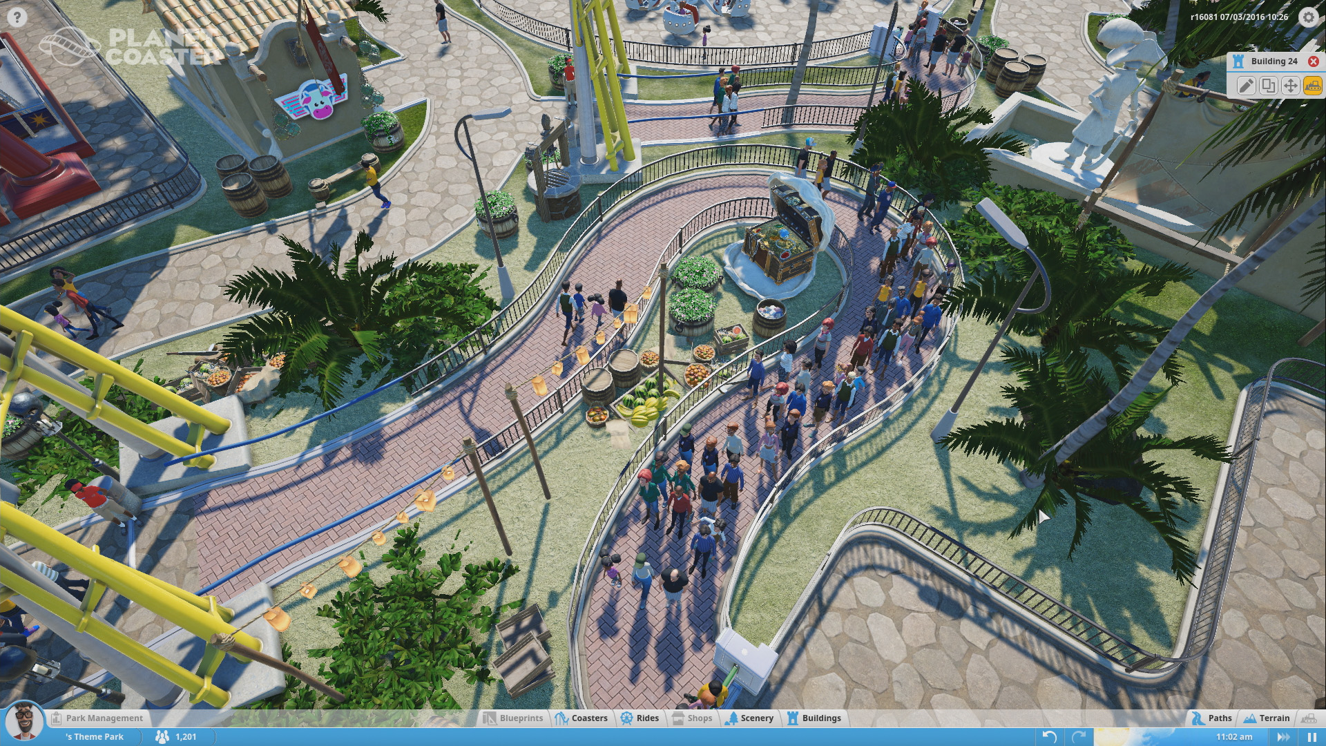 Planet Coaster Preview Vrijheid Bij Het Bouwen Tweakers