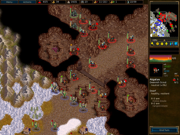 Battle for Wesnoth 1.6 screenshot (620 pix)
