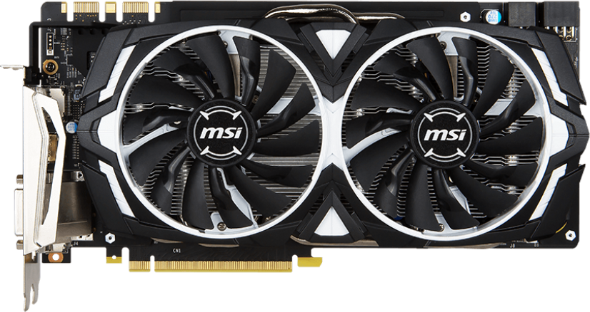 MSI GeForce GTX 1080 ARMOR 8G OC: beste prijs - Tweakers