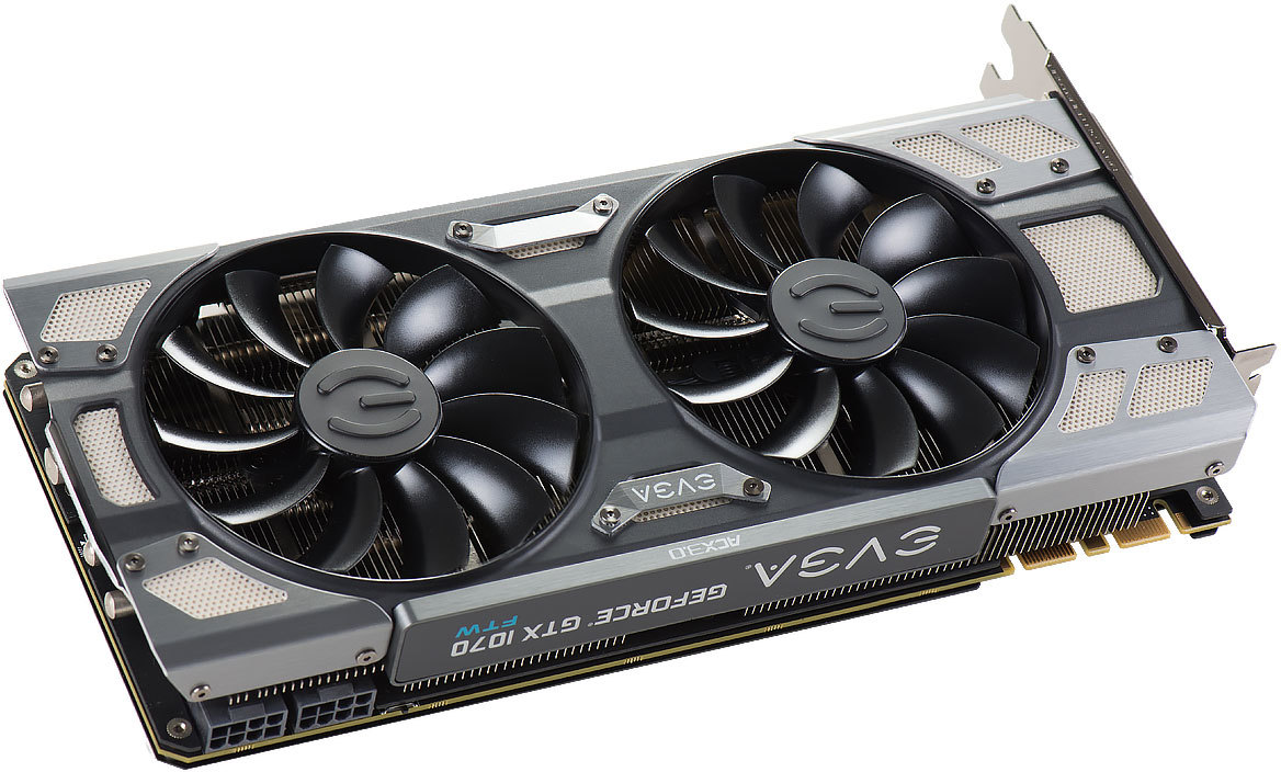 EVGA GeForce GTX 1070 FTW GAMING ACX 3.0 8GB: beste prijs - Tweakers