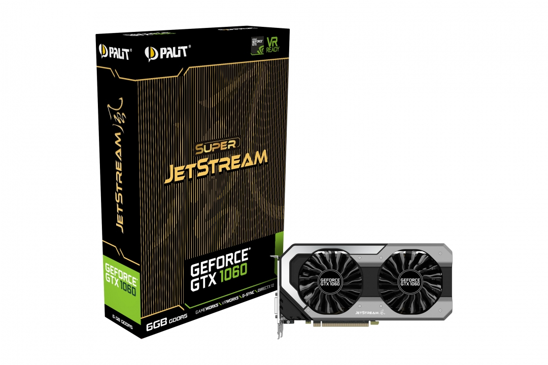 動作確認済 Palit GTX 1060 6GB Super JetStream Palit GeForce GTX 1060 Super JetStream 6GB: beste prijs - Tweakers
