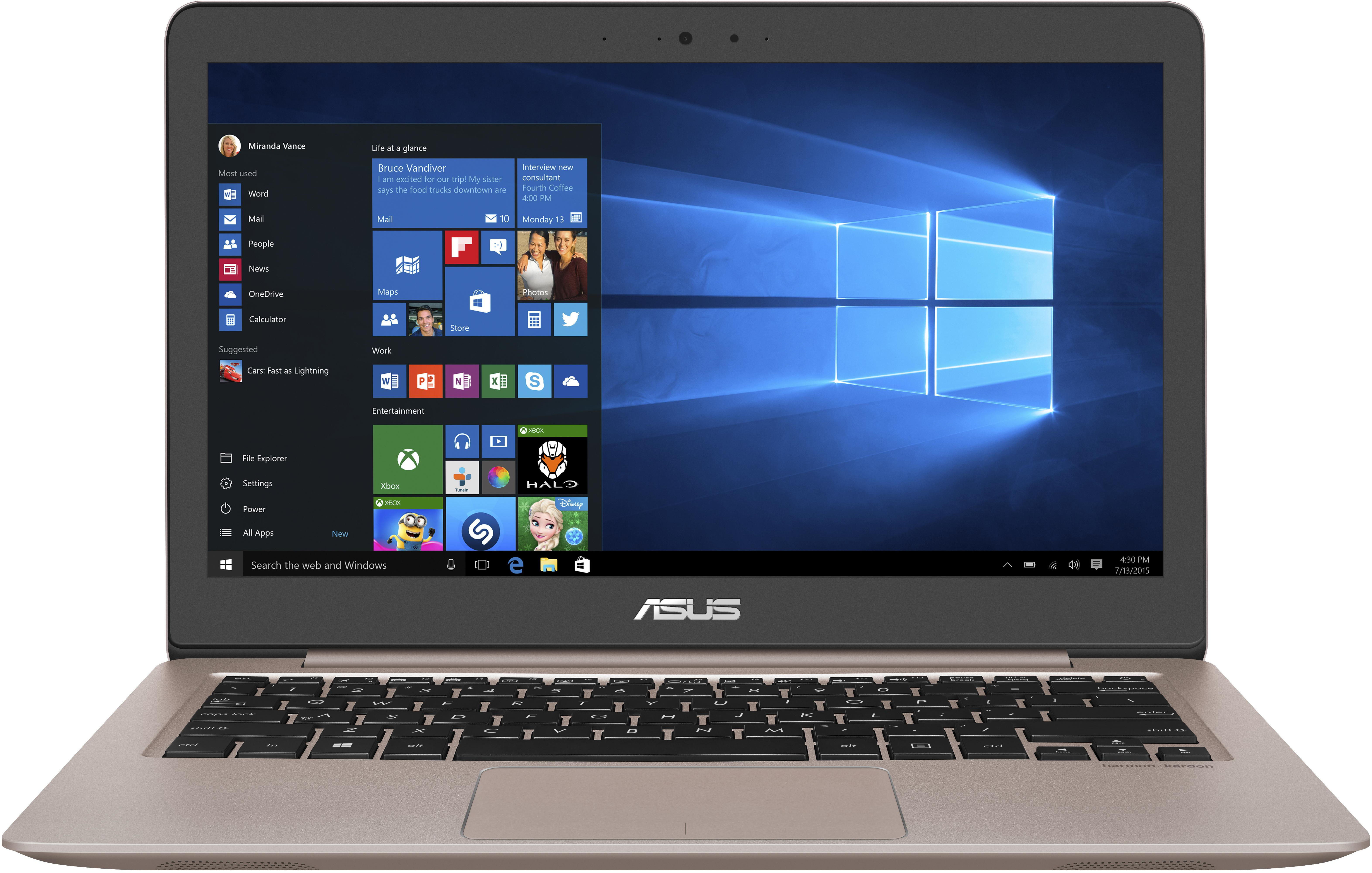 Specificaties van Asus ZenBook BX310UA-GL213T - Tweakers