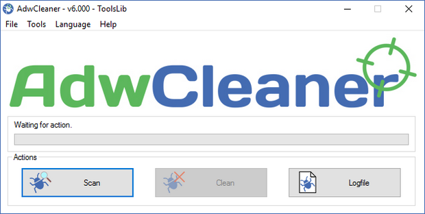 AdwCleaner screenshot AdwCleaner screenshot