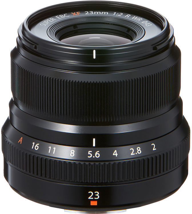 Fujifilm Fujinon XF 23mm f/2 R WR (Zwart): beste prijs - Tweakers