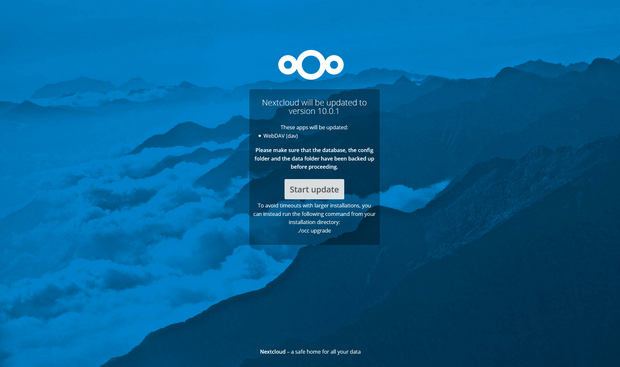 Nextcloud screenshot