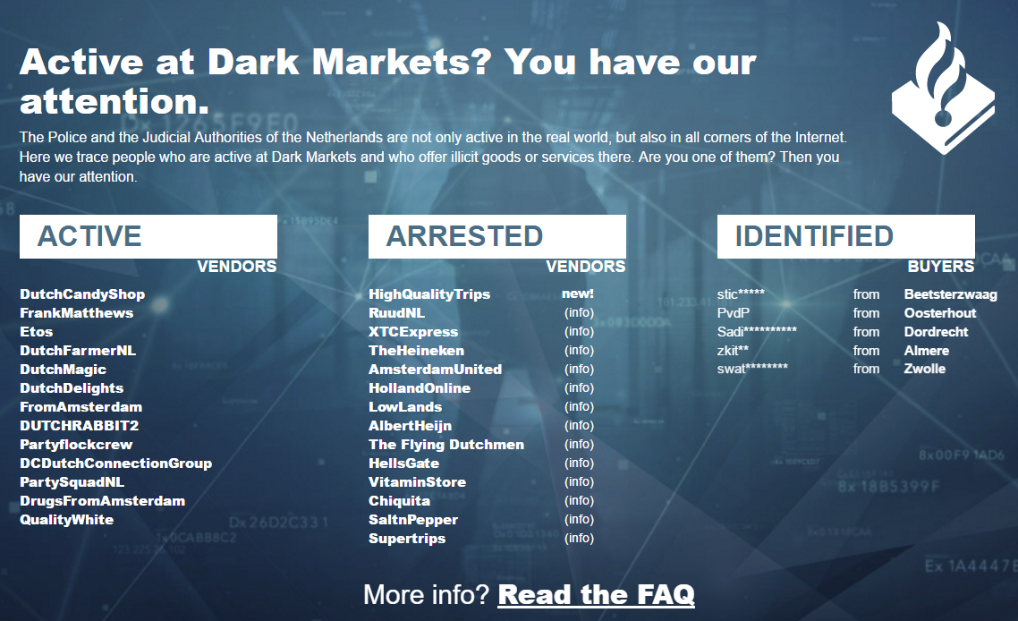 Darknet adressen