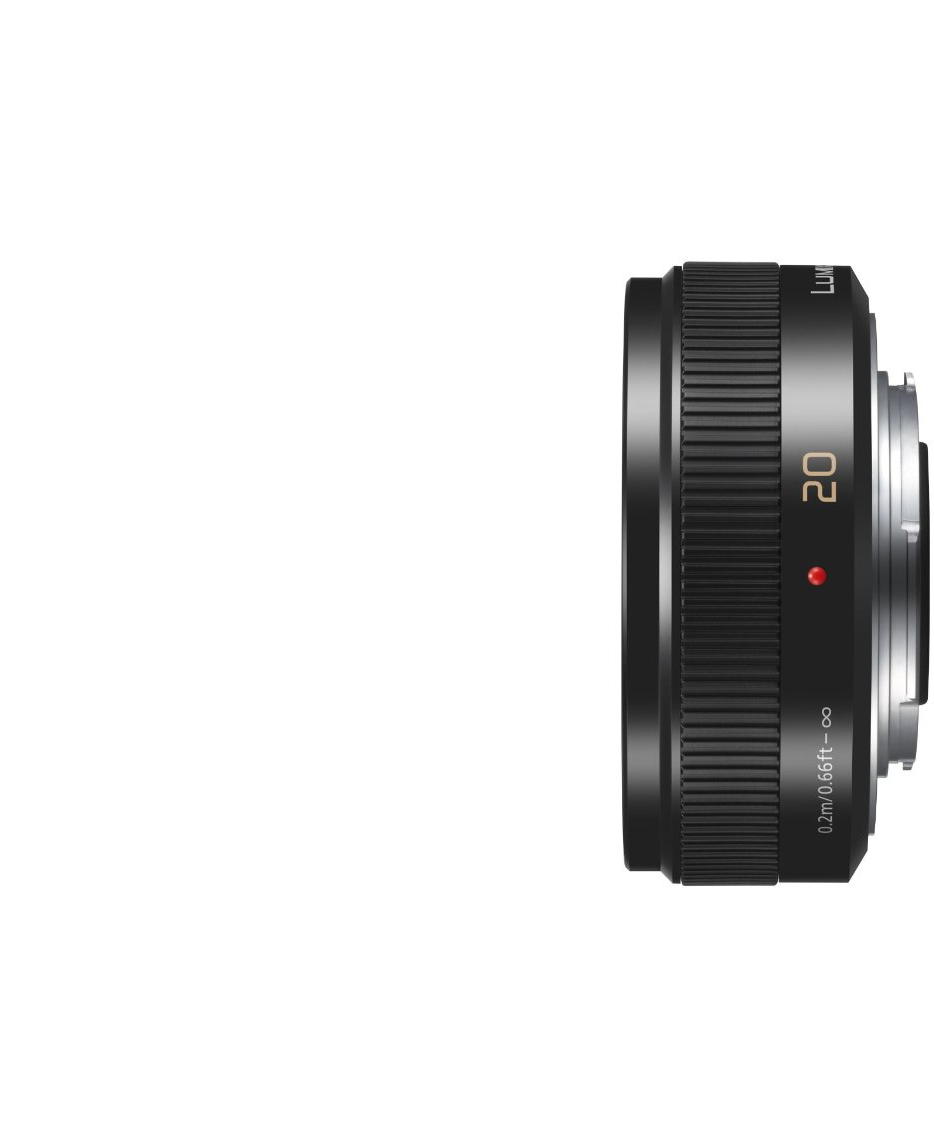 Panasonic Lumix G 20mm f/1.7 II ASPH Zwart: beste prijzen, echte