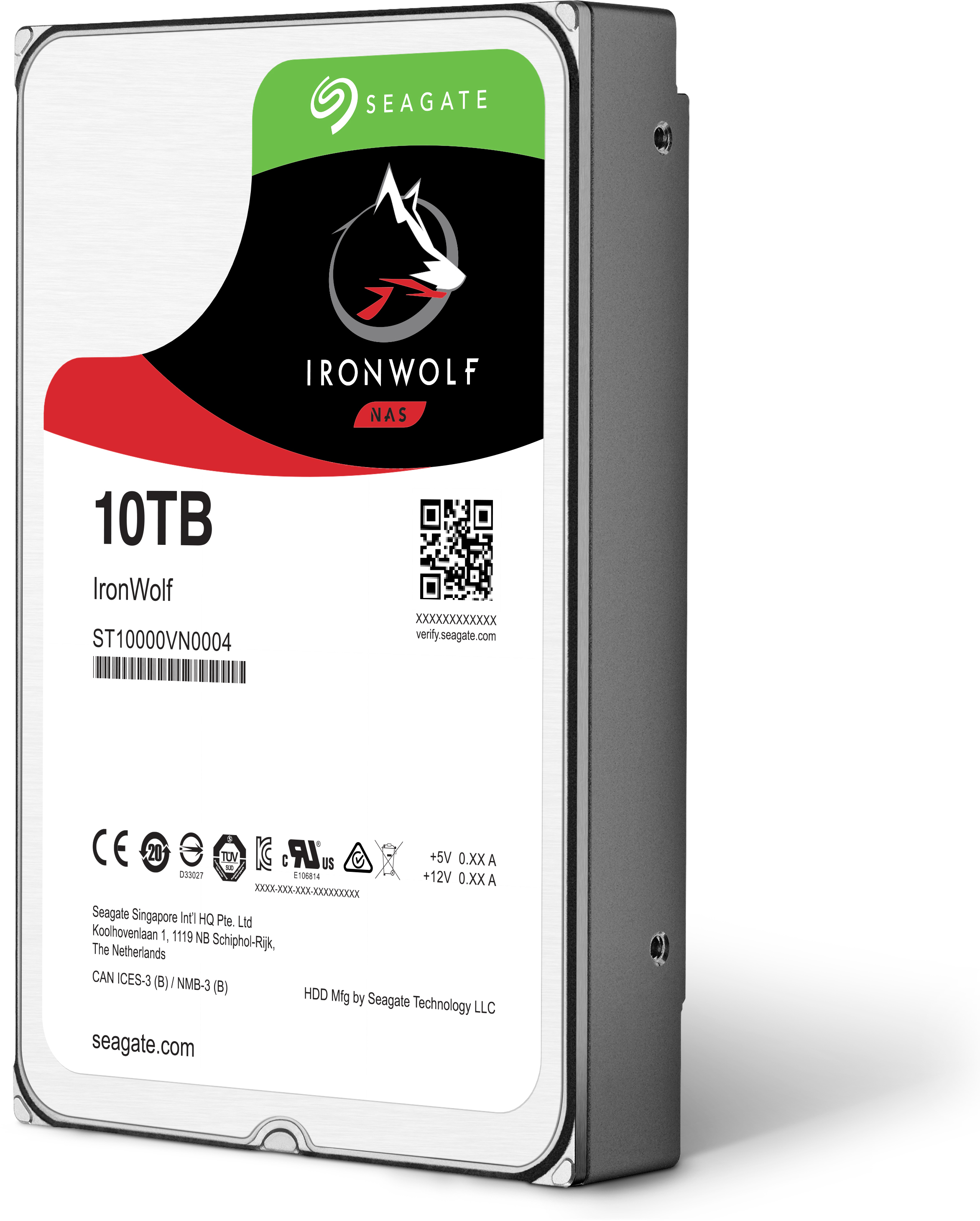 Specificaties van Seagate IronWolf, 10TB (ST10000VN0004) - Tweakers