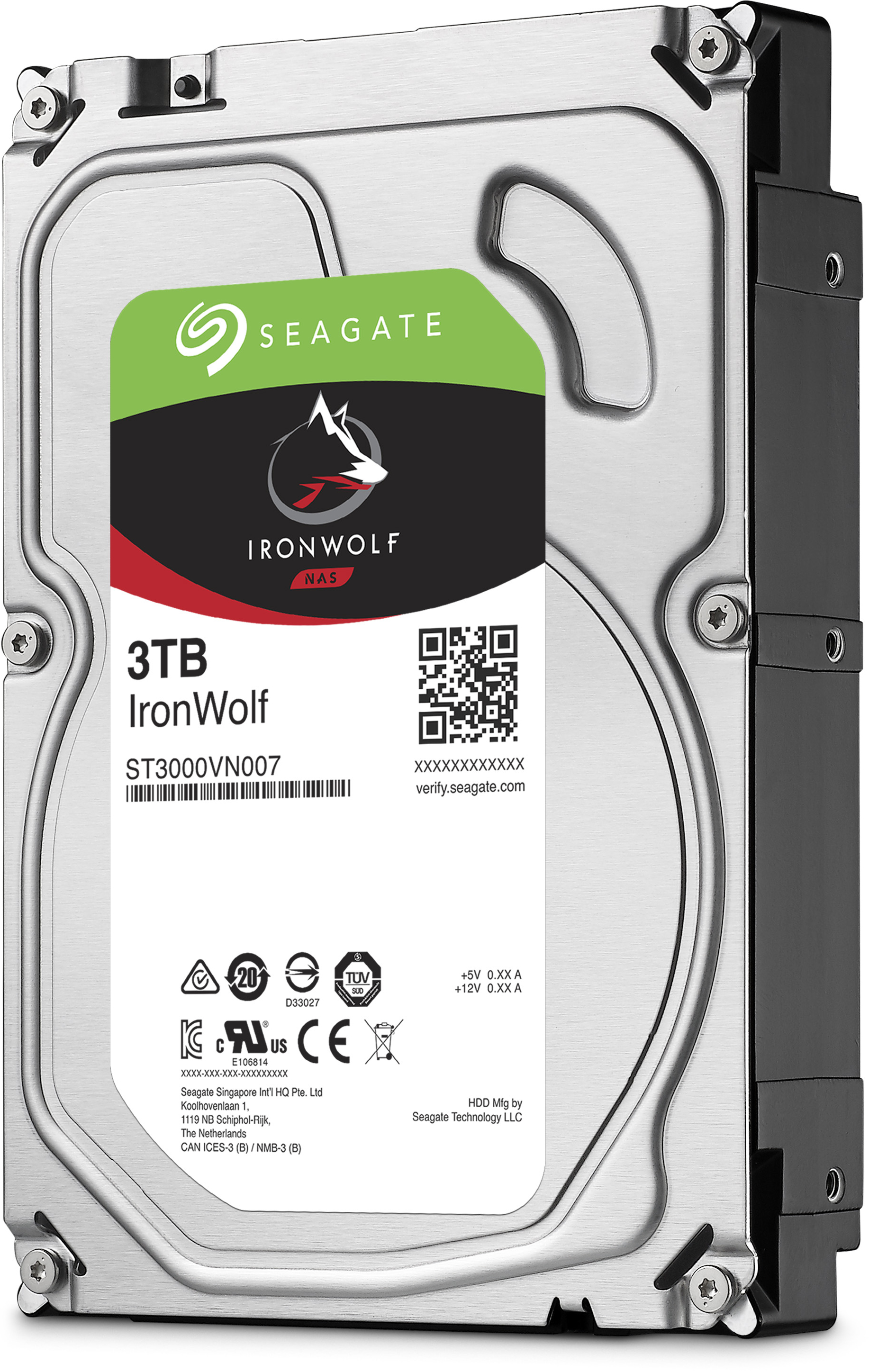 Seagate IronWolf, 3TB (ST3000VN007): beste prijs - Tweakers