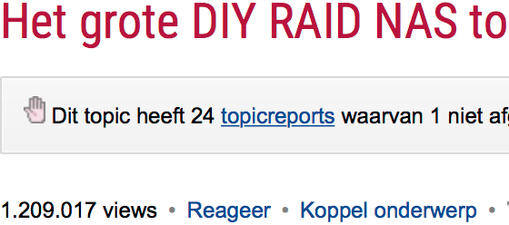 Forumtopic viewcounter nieuw