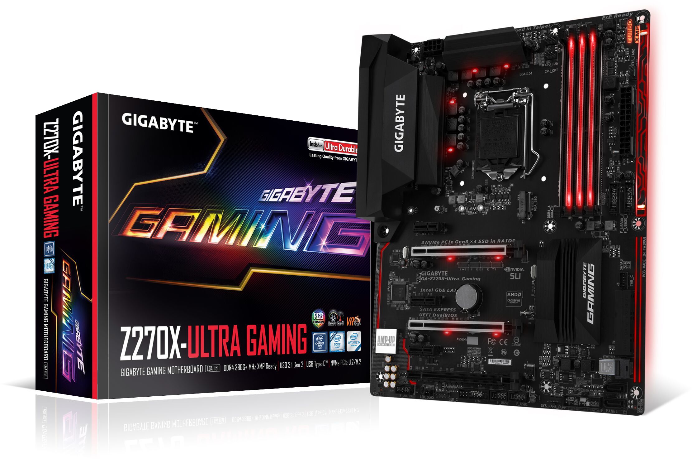 Specificaties van Gigabyte GA-Z270X-Ultra Gaming - Tweakers