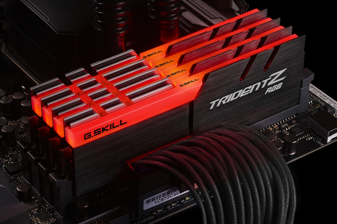 G.Skill Trident Z RGB F4-3200C16Q-32GTZR: beste prijs - Tweakers