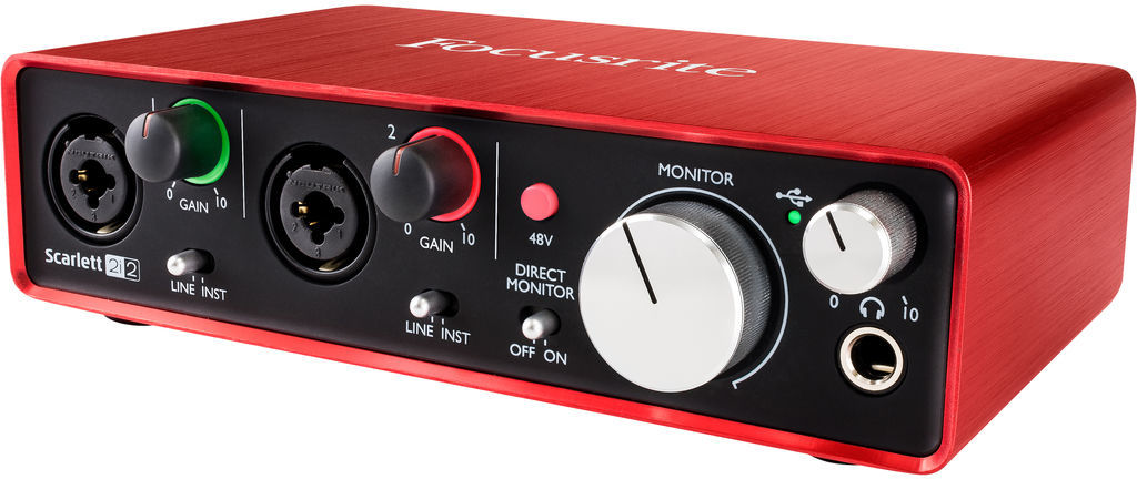 Focusrite Scarlett 2i2 (2nd Gen): beste prijs - Tweakers