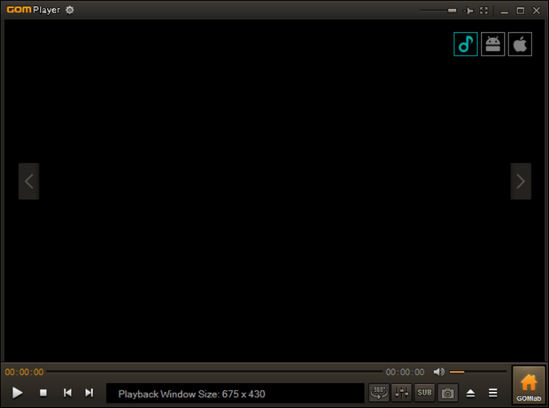 GOM Player screenshot (620 pix) GOM Player screenshot (620 pix)