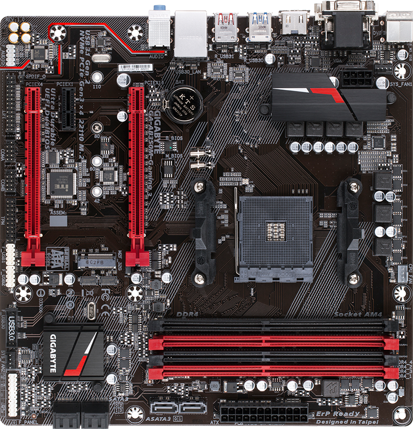 Gigabyte GA-AB350M-Gaming 3: beste prijs - Tweakers