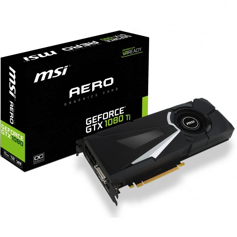MSI GeForce GTX 1080Ti Aero 11G OC: beste prijs - Tweakers