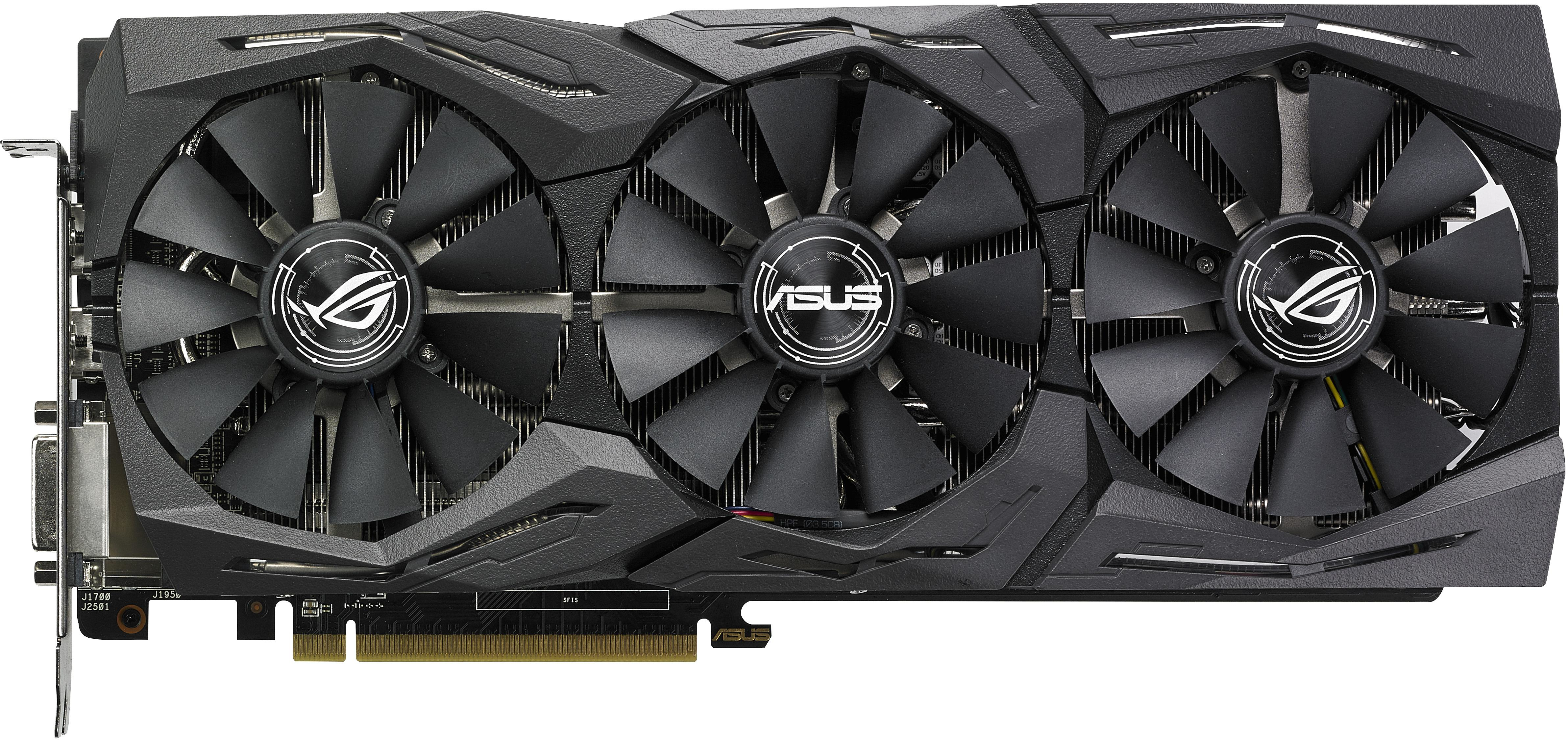 【週末セール】ASUS ROG STRIX Radeon RX 580 8GB ASUS ROG STRIX Radeon RX 580 8GB GAMING OC: beste prijs - Tweakers