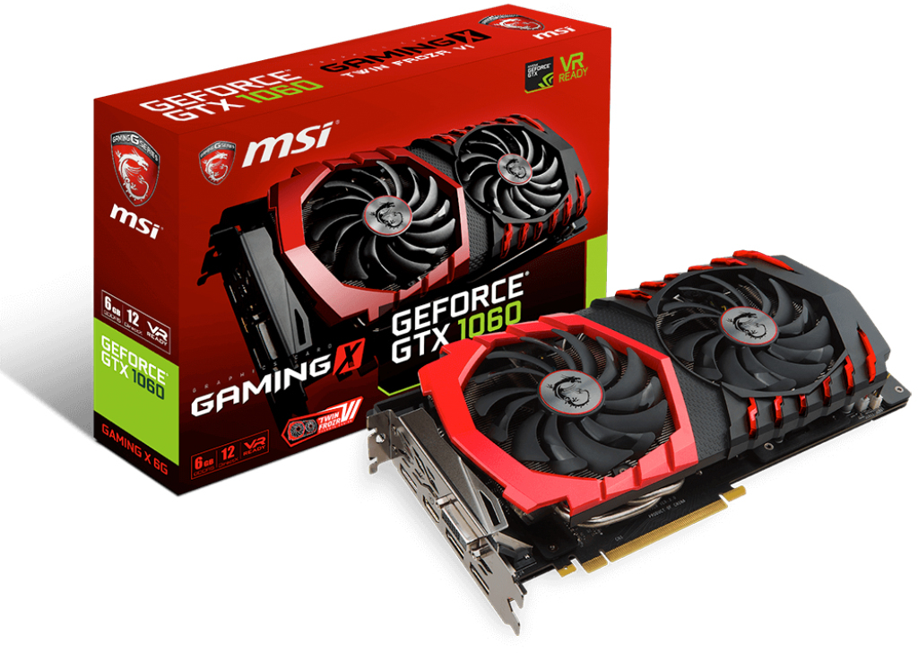 GTX1060 6GB ③ MSI GeForce GTX 1060 Gaming X 6G: beste prijzen, echte reviews en