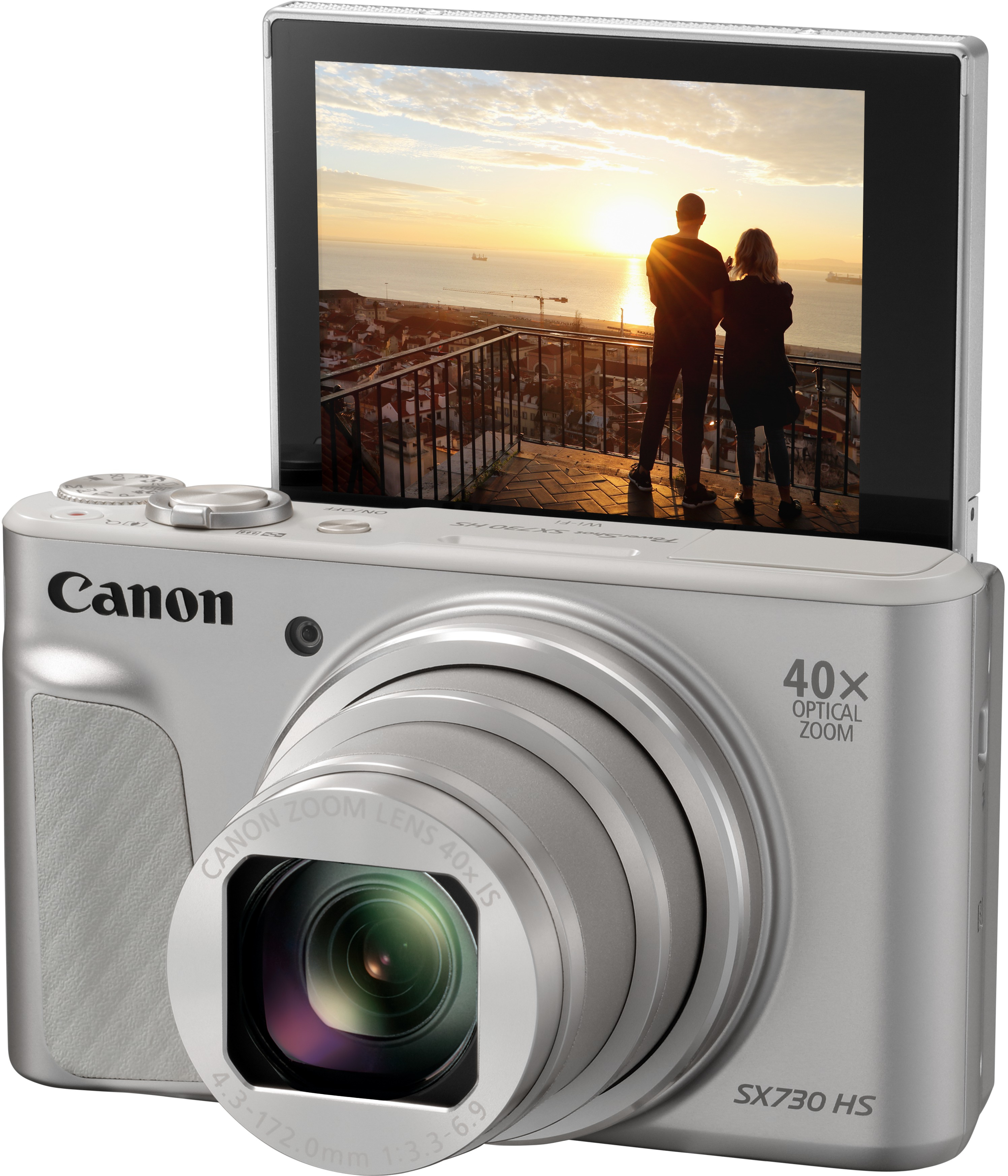 Canon PowerShot SX730 HS incl. Travel Kit Zilver: beste prijzen