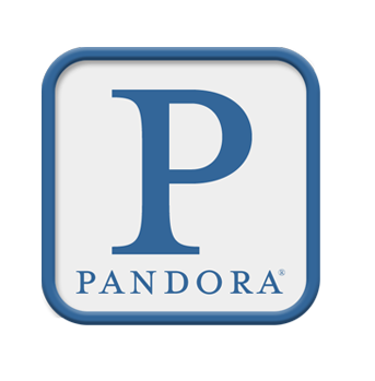 Het oude logo van Pandora