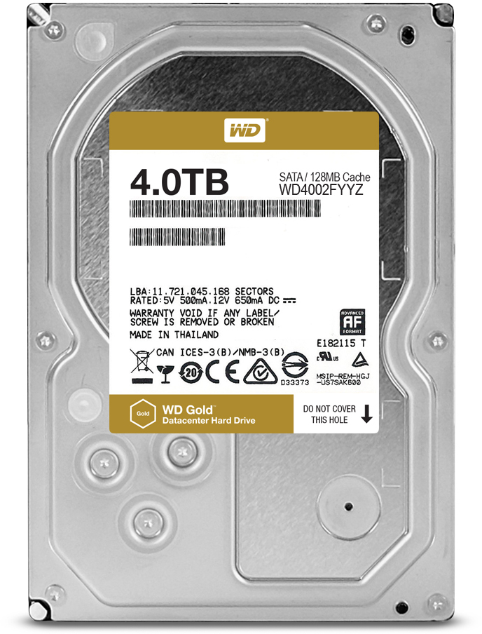 WD Gold, 4TB (201MB/s): beste prijzen, echte reviews en