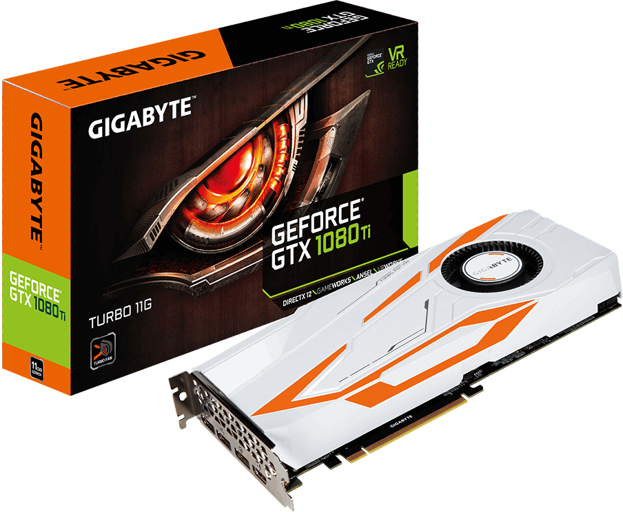 Gigabyte GeForce GTX 1080 Ti Turbo 11G: beste prijs - Tweakers