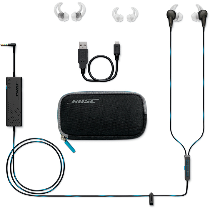 その他 Bose. QuietComfort 20 Apple Black Bose QuietComfort 20 Acoustic Noise Cancelling (Apple) (Zwart