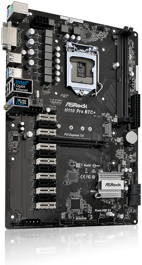 ASRock H110 Pro BTC+: beste prijs - Tweakers