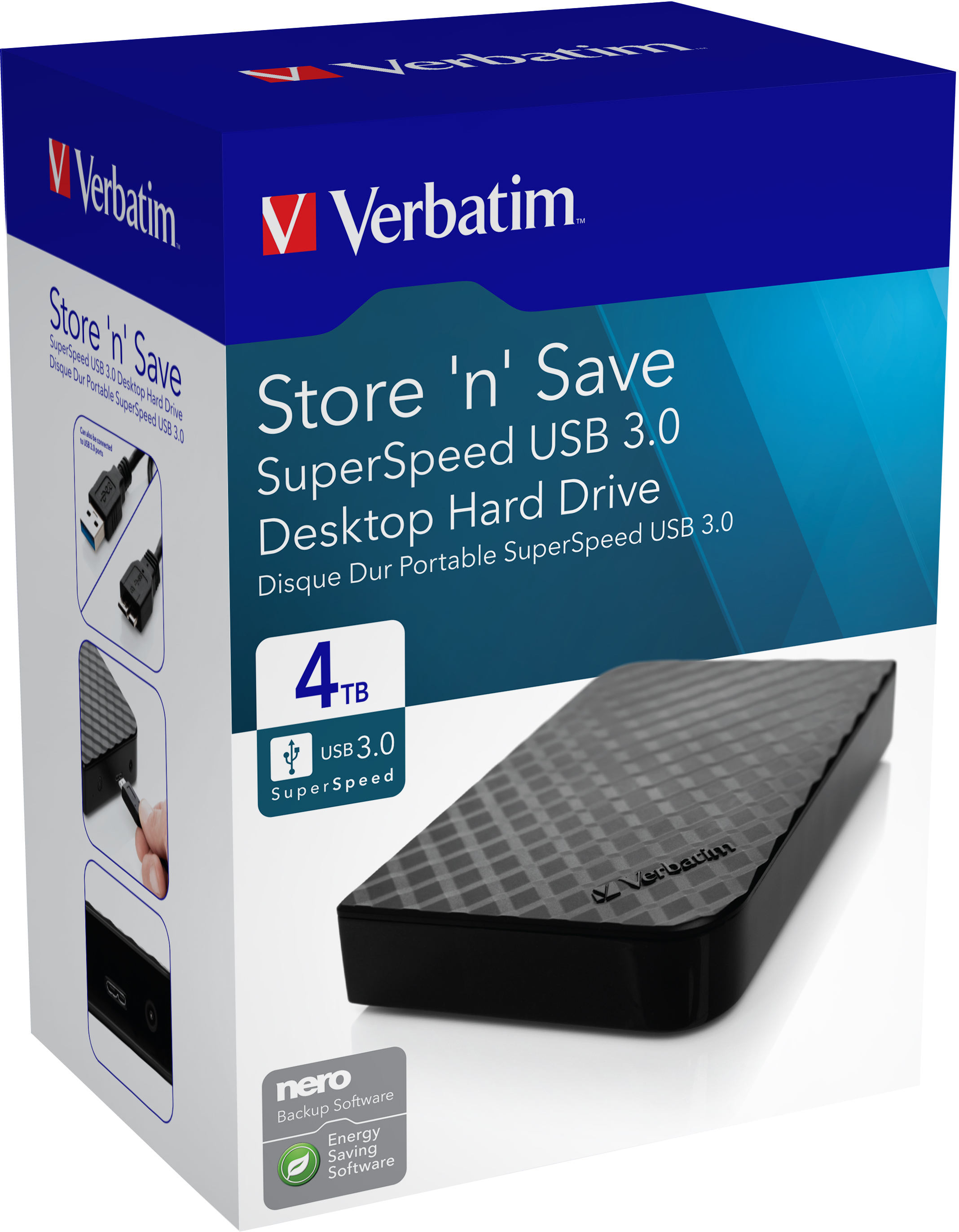 VERBATIM Store 'n' Go 1 TB Externe harde schijf