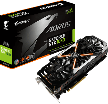 Gigabyte AORUS GeForce GTX 1080 8G beste prijs Tweakers