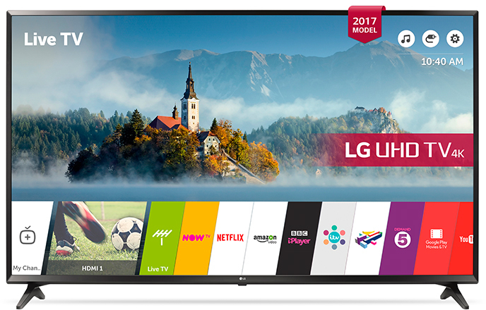 LG 43UJ630V Zwart: beste prijzen, echte reviews en specificaties