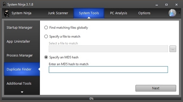 System Ninja screenshot