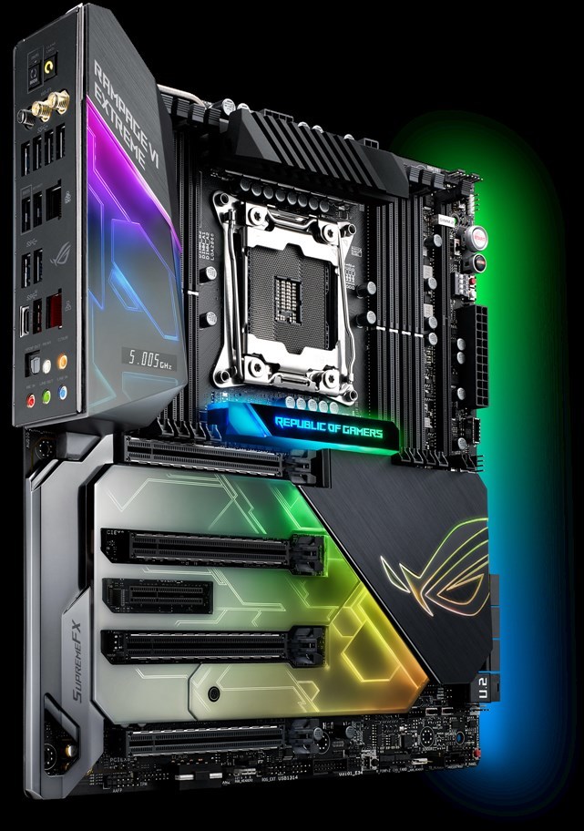 ASUS ROG Rampage VI Extreme: beste prijs - Tweakers