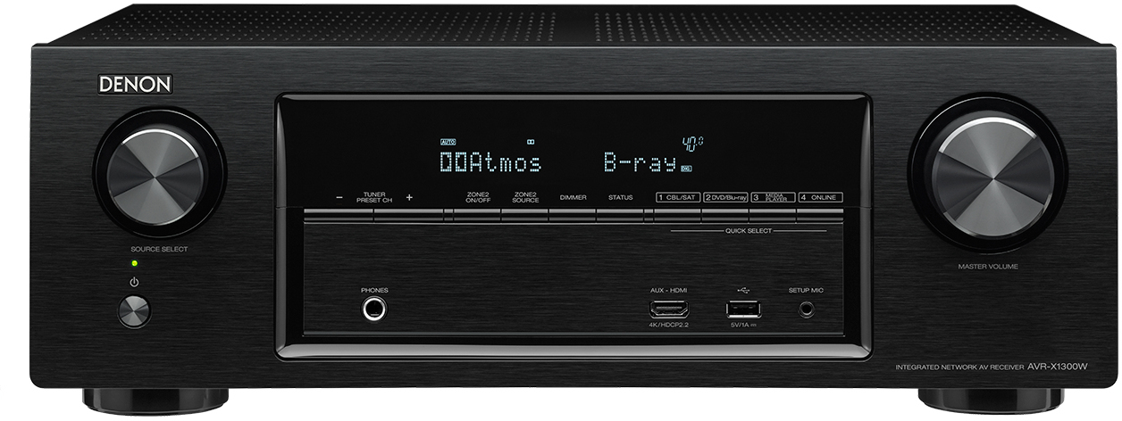 Denon AVR-X1300W: beste prijzen, echte reviews en specificaties