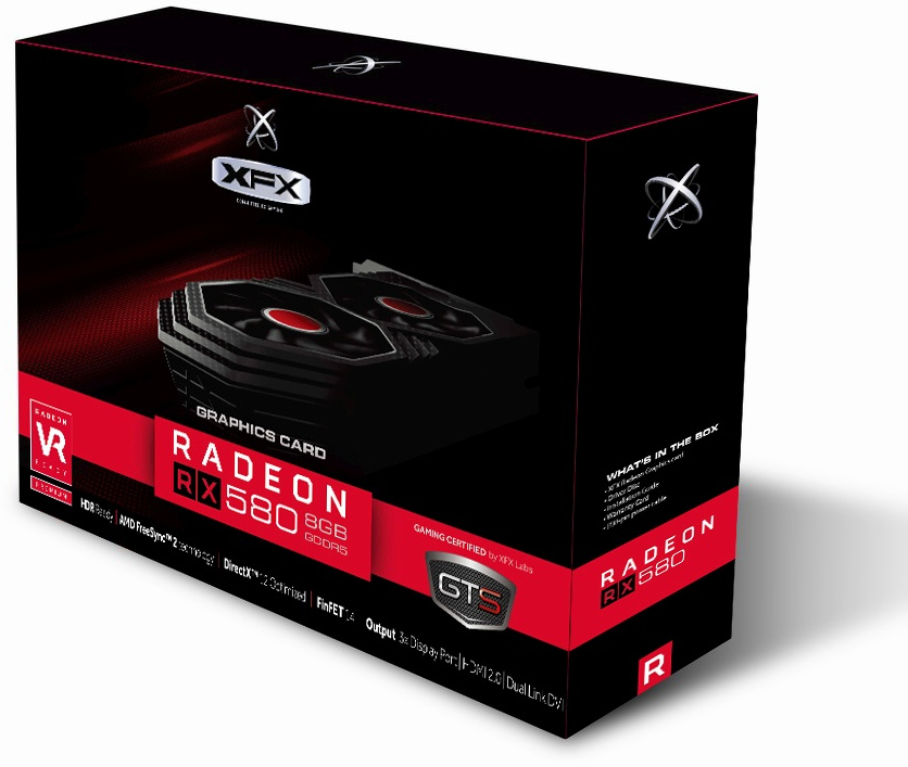 XFX Radeon RX 580 GTS XXX Edition 8GB: beste prijzen, echte