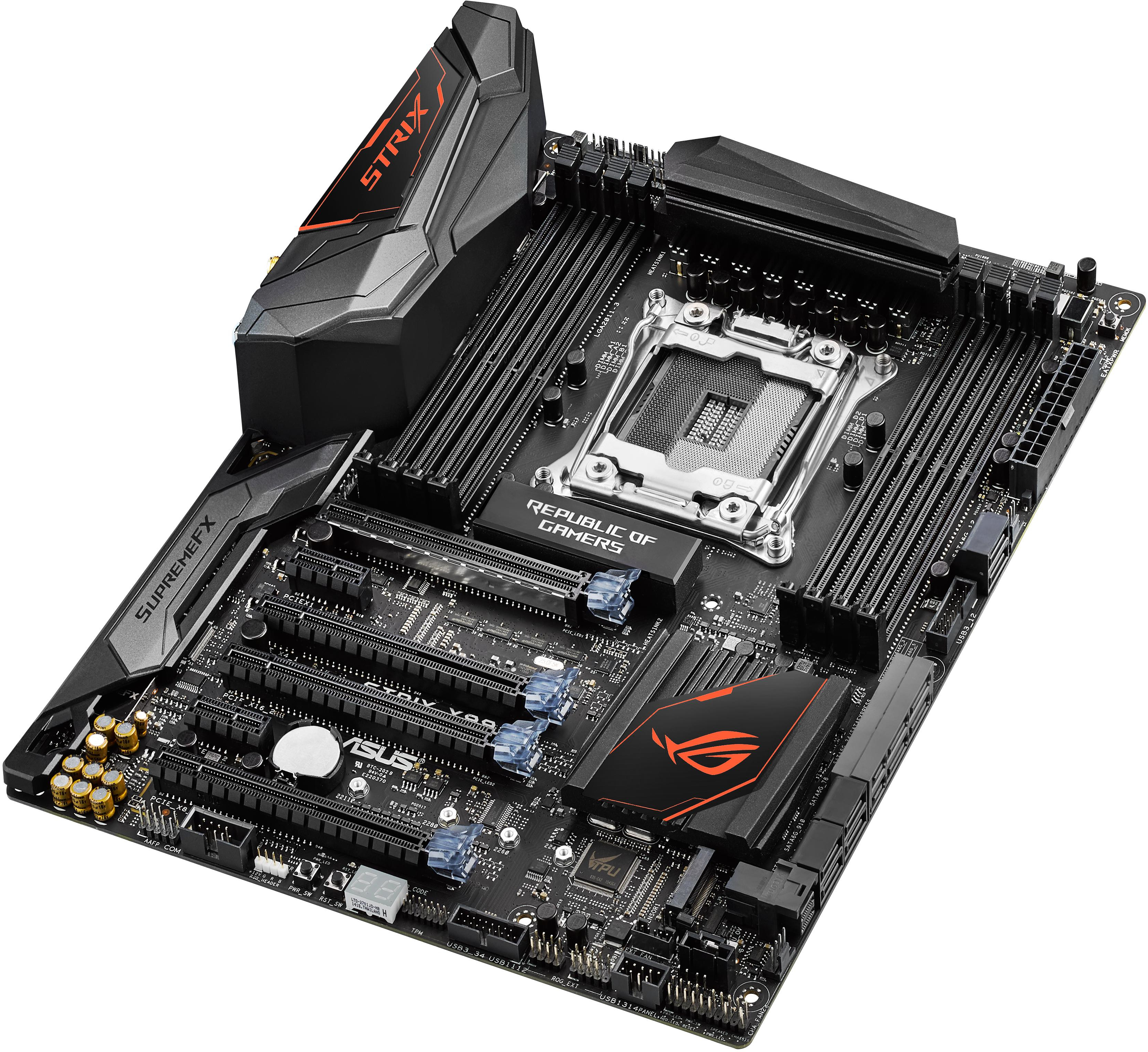 【得大限定セール】ROG STRIX X99 GAMING ASUS LGA Asus ROG Strix X99 Gaming: beste prijs - Tweakers