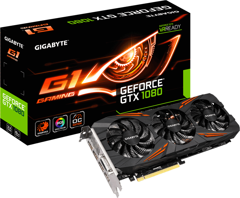 Gigabyte GeForce GTX 1080 G1 Gaming 8GB: beste prijs - Tweakers