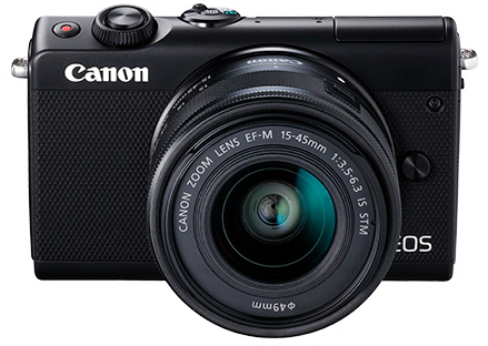 Canon EOS M100 Zwart + 15-45mm f/3.5-6.3 Zwart: beste prijs - Tweakers