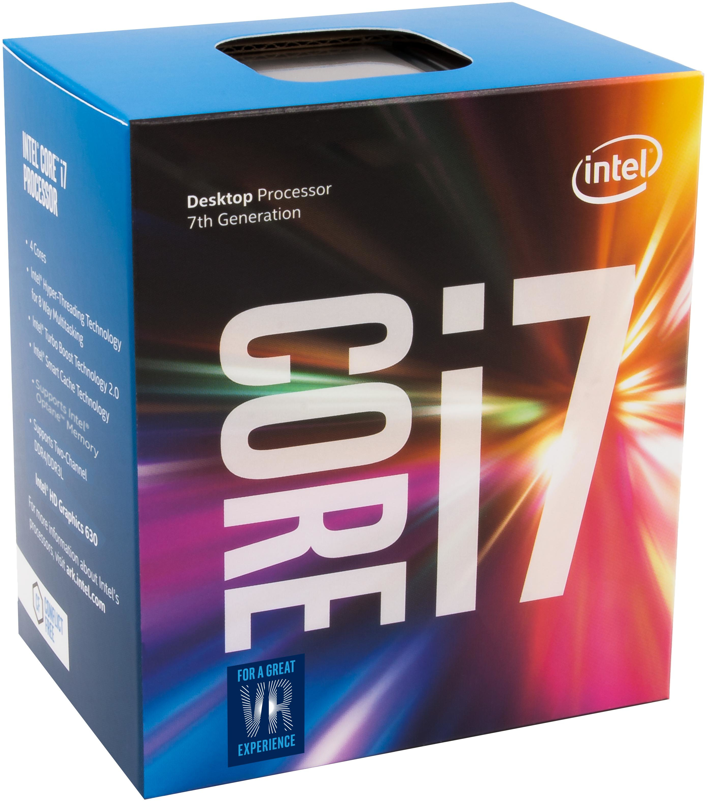 Intel Core i7-7700 Boxed: beste prijs - Tweakers