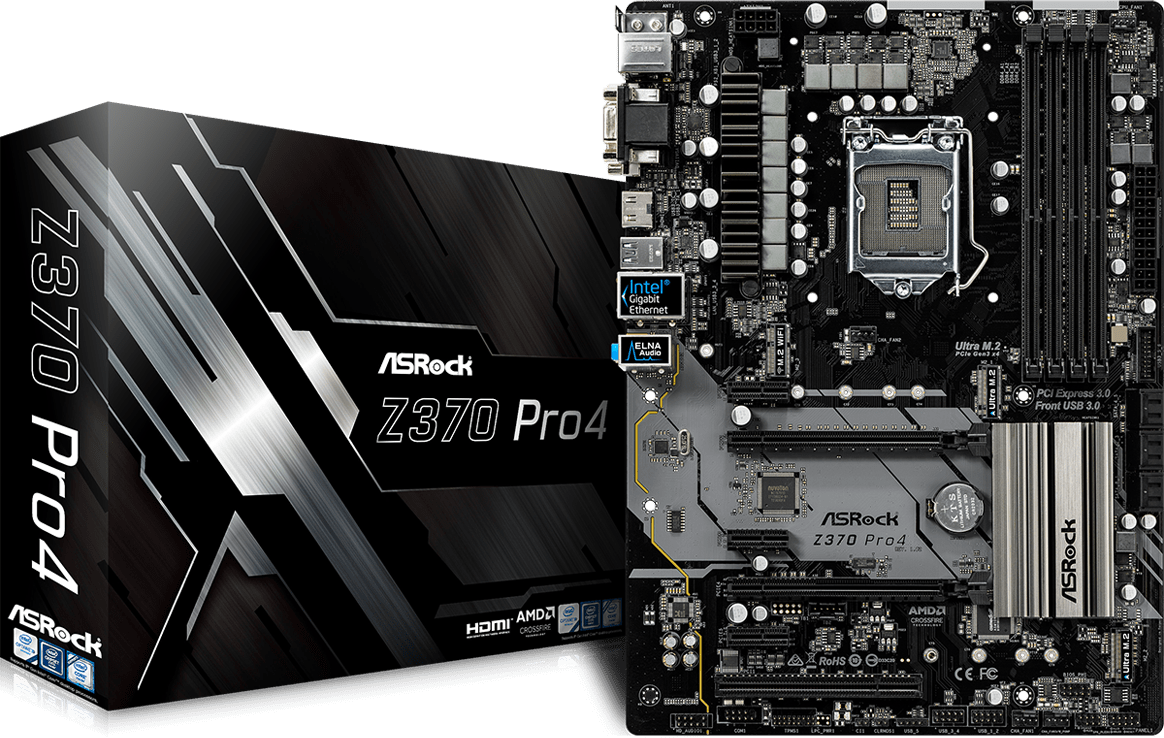 ASRock Z370 Pro4: beste prijs - Tweakers