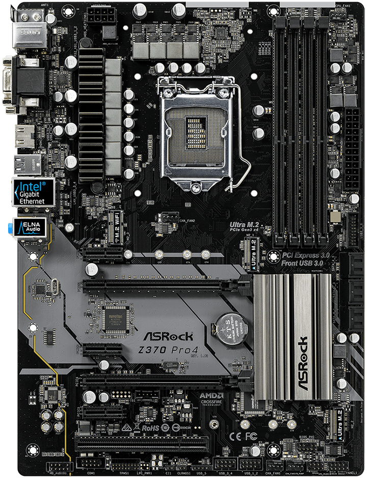 ASRock Z370 Pro4: beste prijs - Tweakers