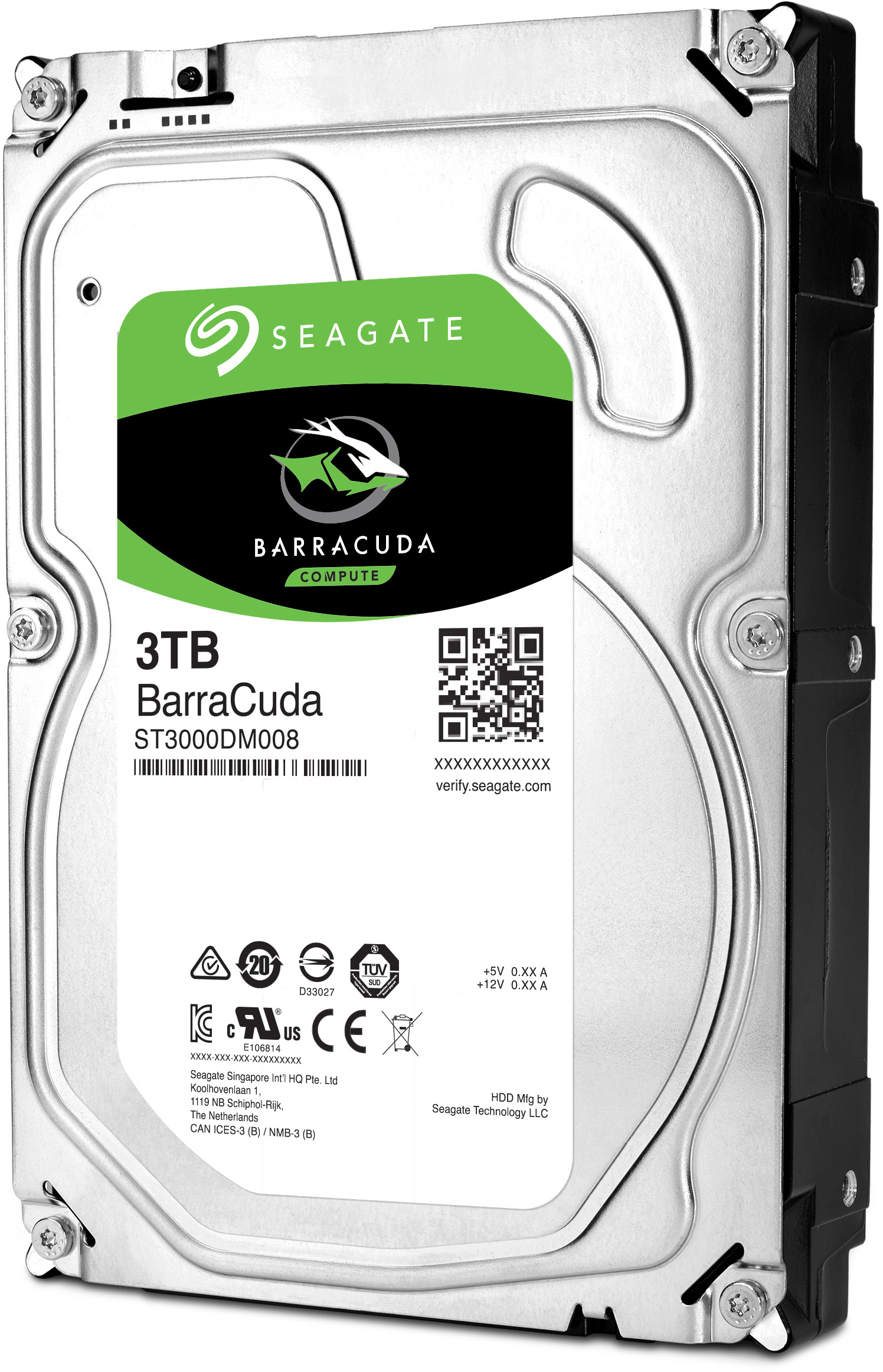 Specificaties van Seagate Barracuda, 3TB - Tweakers