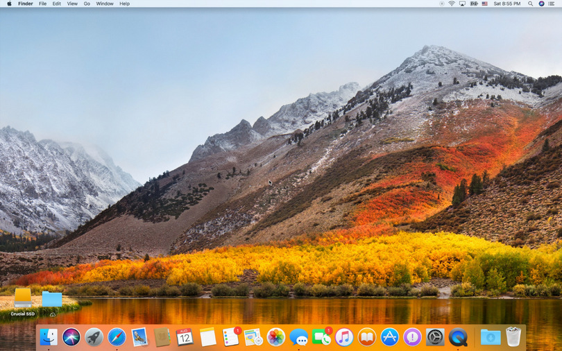 Apple macOS High Sierra desktop (810 pix)