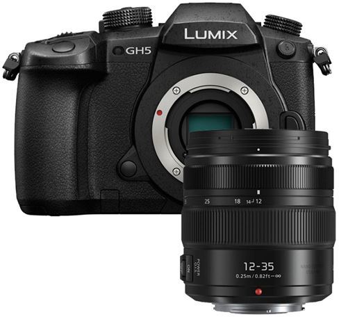 Panasonic Lumix G DC-GH5 + 12-35mm f/2.8 Zwart: beste prijzen
